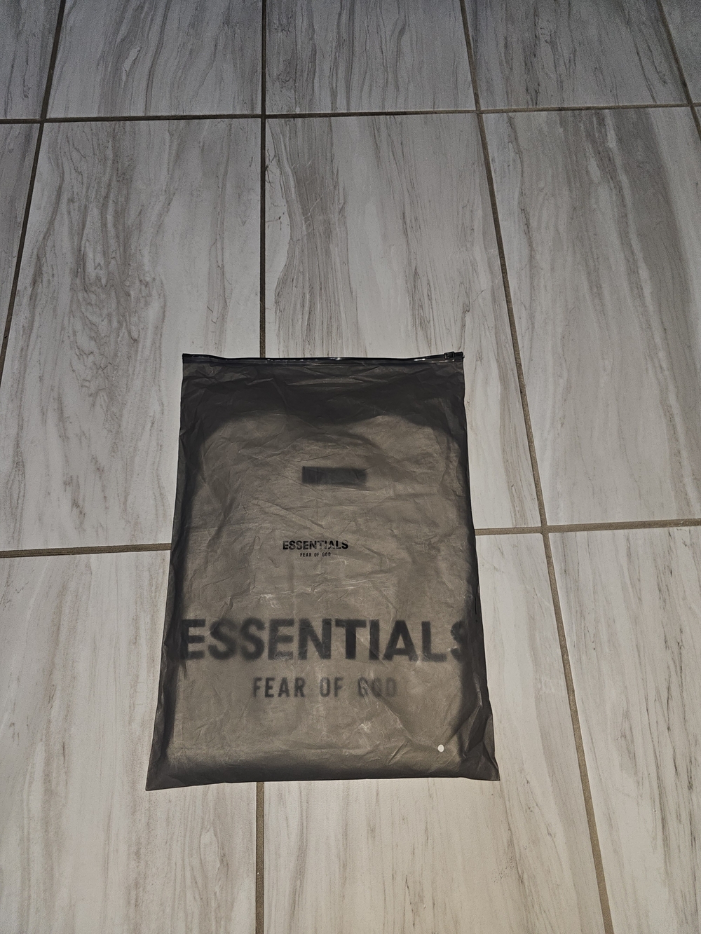 Fear of God Essentials Black Packaged Men’s Bag